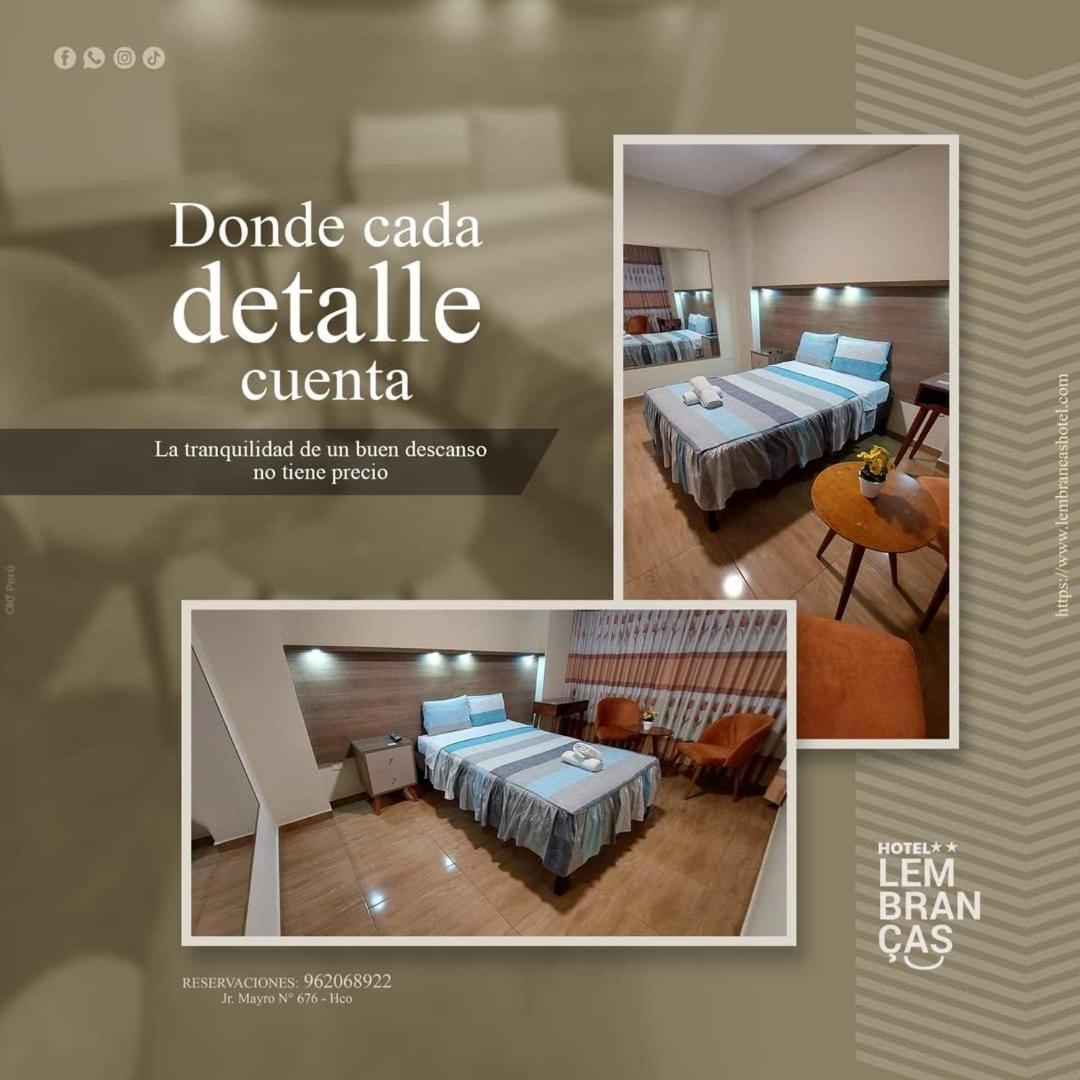 Lembrancas Hotel Уануко Экстерьер фото