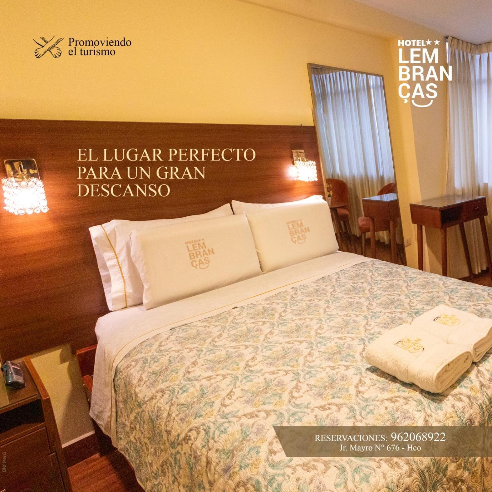 Lembrancas Hotel Уануко Экстерьер фото