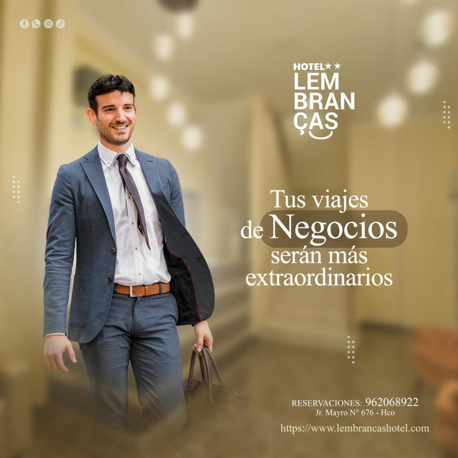 Lembrancas Hotel Уануко Экстерьер фото